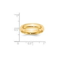 thumbnail image 4 of Gem & Harmony Ladies or Mens 14K Yellow Gold Comfort Fit 5mm Wedding Band Ring for Women, 4 of 6