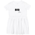 thumbnail image 3 of Inktastic Easter Brb Jesus Girls Toddler Dress, 3 of 5