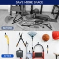 thumbnail image 4 of 2-Pack Utility Garage Hooks for Hanging - Heavy Duty Garage Wall Hooks, Wall Mount Hooks, Garage Storage Hooks Organization, 4 of 5