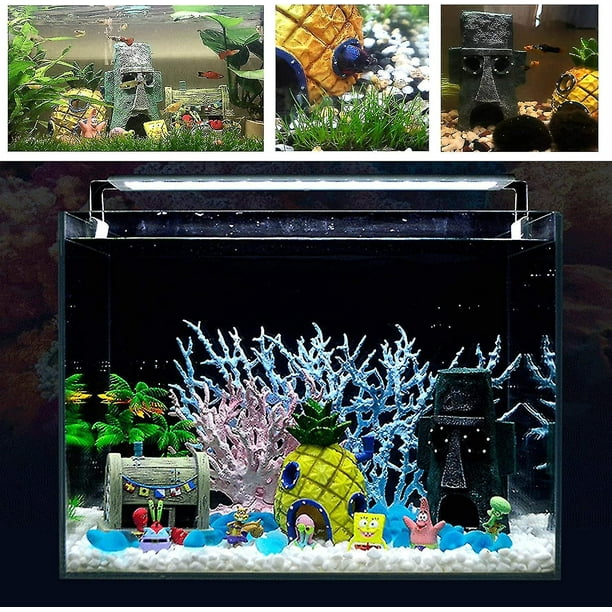 Spongebob fish tank accessories sales