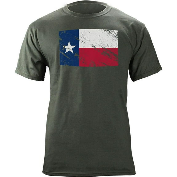 Texas State Flag Distressed T-Shirt