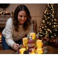 thumbnail image 3 of 2026 New Christmas Snowman Flameless Lighted Candle Centerpiece, Holiday Table Mantel Decor with Warm Glow, Festive Candle Decoration for Dining Room Living Room and Seasonal Gift, 3 of 4