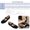thumbnail image 4 of CHICVOMEY Vintage Flats for Women Comfort Ballet Flats Satin Up Dress Flats Comfort Casual Flats with Memory Foam Insole Wide Feet Friendly, 4 of 8