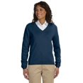 thumbnail image 1 of Devon & Jones Ladies' V-Neck Sweater, 1 of 4