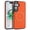 Orange, variant on Allytechgroup for Samsung Galaxy S23 Case, Slim Thin Carbon Fiber Back Cover Anti-Scratch Shockproof Support Wireless Charging Military Grade Drop Protection NON-Slip Case for Women Men, Black