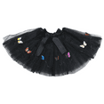 thumbnail image 2 of Petitebelle Single Color Butterfly Led Lights Lady Tulle Tutu (Black, One Size), 2 of 2