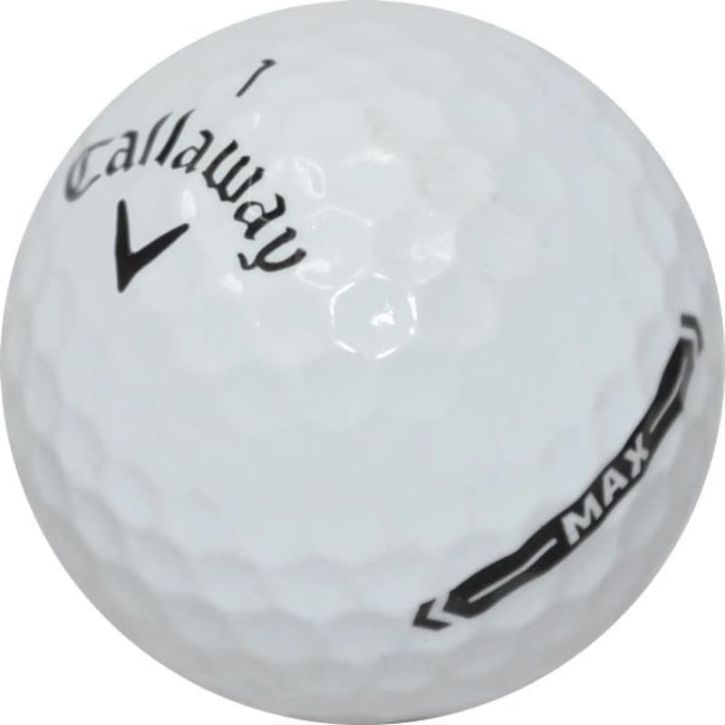 Pre-Owned Callaway Supersoft MAX Golf Balls, Good / AAA Quality, 48 Count, by Reload