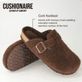 thumbnail image 2 of Cushionaire Hana Women's Clogs | Comfortable Vegan Suede Clogs for Women | Slip On Potato Shoes with Cork Footbed & Arch Support | Memory Foam, Wide Widths Available, 2 of 20