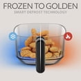 thumbnail image 5 of Series 6 in 1 Air Fryer with Glass Basket, 5 Quart Non Toxic Air Fryer w Digital Display, 430 ° F Max Temp, Preheat & Keep Warm Function, Compact + Dishwasher Safe Glass Airfryer, 5 of 10