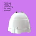 thumbnail image 5 of Conair Pro Style Bonnet Hair Dryer, 2 Heat Settings, Adjustable Height, Extra-Large Hood Size, 1875W Pro Style Bonnet Ionic Hair Dryer for Women, White, 5 of 9