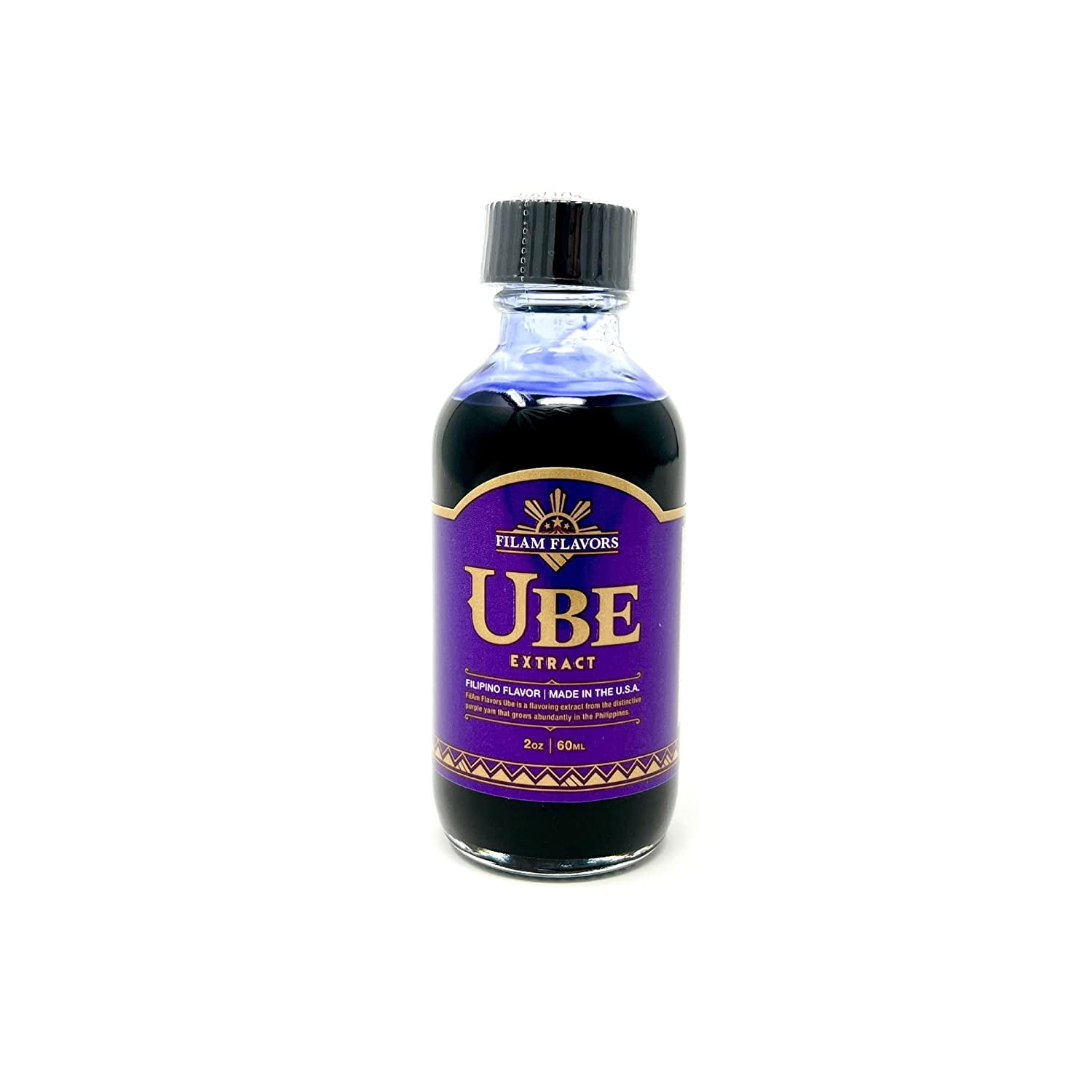 FilAm Flavors Ube Flavoring Extract 2oz/60ml
