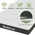 thumbnail image 7 of BestMattress Memory Foam Mattress two layers：7 " support foam, plus 1" gel memory foam 8(in), 7 of 7