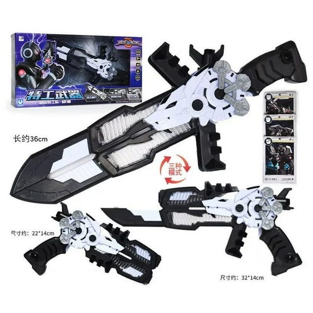 Jouets d'Épée de Transformation Mini Force à Modes Multiples Figurines d'Action MiniForce X Arme de Déformation Pistolet Jouet Enfants B5 Boîte Originale