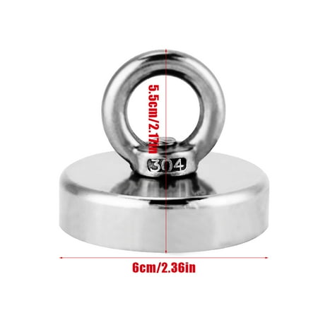 

Recovery Magnet Treasure Magnet 110kg Salvage Strong Recovery Magnet Treasure Hunting Fishing Retrieval Magnet
