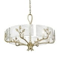 thumbnail image 5 of Golden Lighting Calla 6-light Chandelier in White Gold, 5 of 6