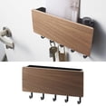 thumbnail image 2 of Organizador de Rejil para Almacenamiento de Cartas Sunnimix Ganchos para colgar en la pared Madera oscura, 2 of 7