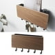 thumbnail image 2 of Inicio Soporte de Pared Soporte para Llaves Organizador Gancho Almacenamiento Decoración Ave - Madera Oscura Macarena Ganchos para colgar en la pared, 2 of 7