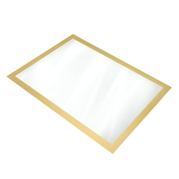 LAMIRO 8.5 in X 11 in Golden Display Wall Picture Frames