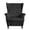 Black Leopard, variant on Aplkyhs Blue Toile Vintage Wingback Chair Covers Slipcovers 2 Piece Stretch Wing Chair Covers Spandex Slipcovers Wingback Sofa Covers Armchair Covers Non-Slip Furniture Protector