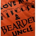 thumbnail image 5 of Love My Tattooed And Bearded Uncle Toddler Boy Girl T Shirt Infant Toddler Brisco Brands 5T, 5 of 6