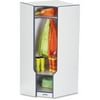 Jonti-Craft Rainbow Accents 3-double Hooks Step Corner Coat Locker