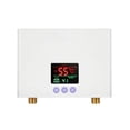 thumbnail image 1 of Instant Water Heater Bathroom Kitchen Wall Mounted Electric Water Heater Tankless Water Heater With Remote Control ,Compact Design, 1 of 6