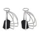 thumbnail image 5 of 1 par de estribos de resistencia de seguridad para montar a caballo de acero inoxidable con hierros flexibles Macarena Estribo de seguridad para equitación, 5 of 8