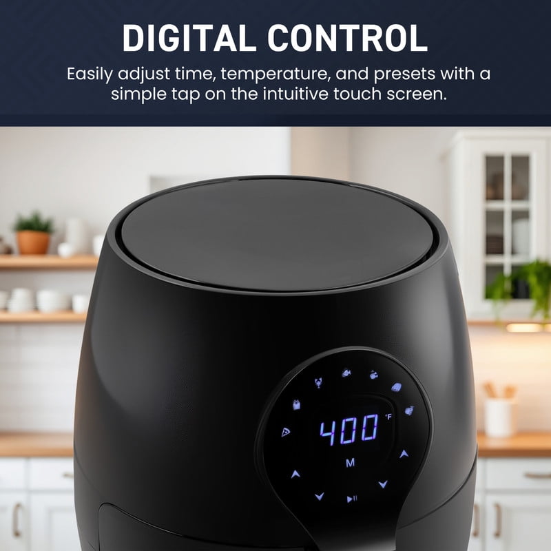 Elite Cuisine  EAF3155 5.3Qt. Digital Air Fryer