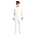 thumbnail image 3 of Men Cozy Full Zip Hooded Jumpsuit â Unisex Onesie Sleepwear â Essential Men's Clothing for Halloween Winter Casual (Sizes S-XXXXL), 3 of 8