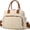 Khaki, variant on Sunyuer Diaper Bag Tote, Travel Stylish Mommy Bag with Stroller Clips, Large Capacity Hospital Bag for Labor and Delivery