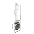 thumbnail image 3 of Chmadoxn Kitchen Gadgets, Brooms And Dustpan Set Double-layer Scraper Foldable Dustpan Non-stick Hair Dustpan Sweeping Brooms 180-degree Rotatable Brooms For Vertical Storage broom dustpan, 3 of 9