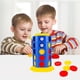 thumbnail image 2 of Divertidos Juguetes Giratorios Y Giratorios Educativos Cuatro Ajedrez Consecutivos Rompecabezas De Plástico Para Niños Juego De Conexión De Fila Colorida Juguetes Domésticos Portátiles Para El Hogar seitruly FN002606-00, 2 of 6