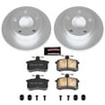 thumbnail image 2 of PowerStop Rear Geomet Coated Brake Rotor and Pad Kit Fits: AUDI Select Models CRK584, 2 of 5