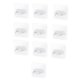 thumbnail image 1 of Ganchos Acrílicos De 10 Piezas, Ganchos De Adherencia Fuerte, Percha En Forma De U Para Baño Y Cocina Noticed HA036748-00, 1 of 6