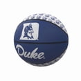 thumbnail image 1 of Logo Brands 130-91MR-1 Duke Repeating Logo Mini-Size Rubber Basketball, 1 of 3