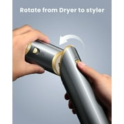 5 in 1 Hair Dryer Brush with Ionic Technology, 110000 RPM High Speed Negative Ionic Blow Dryer Brush Set for Straight, Wavy, Curly, and Coily Hair