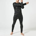 thumbnail image 2 of Men's Thermal Top and Bottom Set Camo Underwear Long Johns Base Layer with Soft Lined, 2 of 6