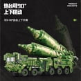 thumbnail image 4 of Bloques de construcción de tanques militares de la Segunda Guerra Mundial, modelo de tanque de camión y lanzador de misiles de rango medio, regalo para niños, juguetes para niños,NO BOX, 4 of 6