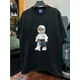 thumbnail image 1 of Star Flourish OBM Printed Pure Cotton Loose Shoulder Short Sleeve T-shirt, 1 of 5
