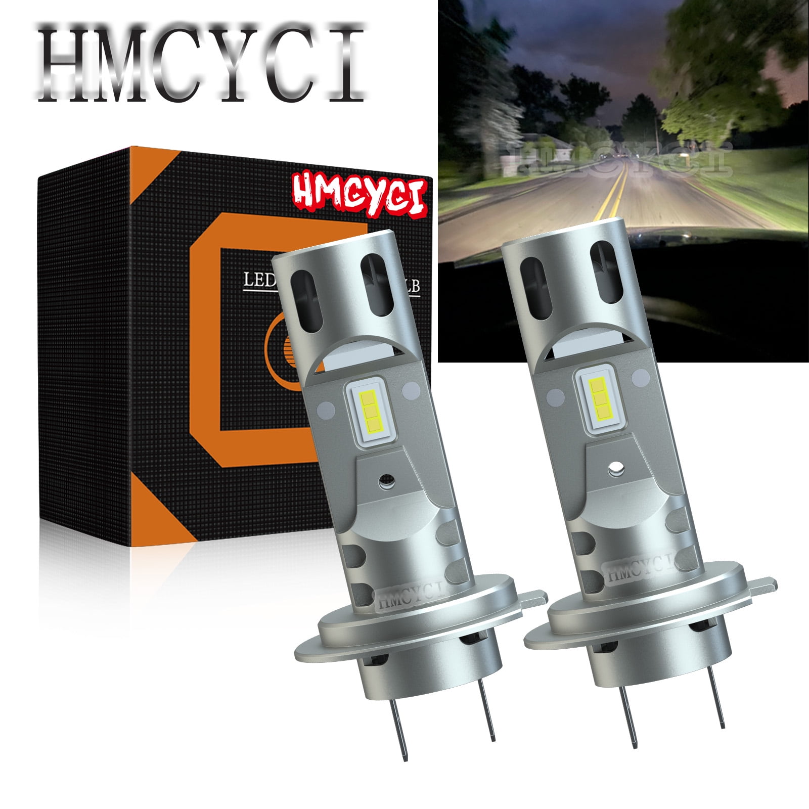 2x H7 LED Headlight Bulb Low Beam White Bright For Mazda 3 2004 2005 2006 Mazda3