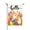 Color 5, variant on Amhnf Linen Garden Flag With Floral Wreath And Welcome Sign For Home Outdoor Garden Yard Decor 12x18 inch