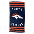 thumbnail image 1 of Toalla de playa Northwest Denver Broncos, 76 x 152 cm, rayas, 1 of 1
