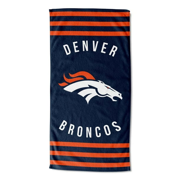 Toalla de playa Northwest Denver Broncos, 76 x 152 cm, rayas