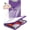 Dark Purple, variant on Sunnyclip Dry Erase Clipboard with Storage - Holds 200+ Sheets, Letter Size with Pen Holder for Coaches, Nurses, Truck Drivers (Dark Purple)