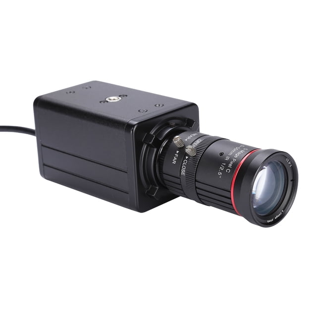 Riwcyla 4K HD Computer USB Webcam 10X Optical Zoom Manual Focus Auto Exposure Compensation Comaptible with Window XP710 Linux Android & Play for Video Conference Online Teaching Chatting Live We