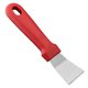 thumbnail image 4 of Raspador De Limpieza, Utensilios De Limpieza Para Hornos, Estufas, Placa De Inducción, Raspador De Acero Inoxidable, Multicocina De Plástico, Rojo, 2 Piezas, Versión Recta, 4 of 5