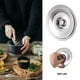 thumbnail image 4 of 1pc 16 cm acero inoxidable condimento de la olla cubierta hogar casero condimento tapa tapa, 4 of 5