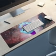 thumbnail image 5 of Adventure Kirby Mouse Pad No-sliped Large Mousepad Extended Gaming Desk Mat Stitched Edge Keyboard Mat, 5 of 7