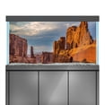 thumbnail image 2 of Aquarium Background Stickers  - Canyon Desert, Rocks, Sky - Fish Tank Reptile Terrarium Decor Poster, 2 of 6