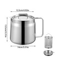 thumbnail image 2 of ¡Venta caliente! Olla de filtro de aceite de acero inoxidable, Filtro de aceite versátil de gran capacidad de acero inoxidable 304, Contenedor de grasa de acero inoxidable PARA TRABAJO PESADO, 2 of 2